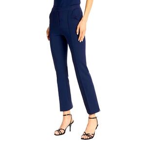 Tory Burch Vanner Everyday Cropped Stretch Pants Straight Leg